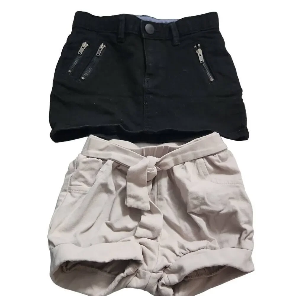 Girls Size 18 Months Lot of 7 Shorts Dresses Pants Bundle Gap Children's Place